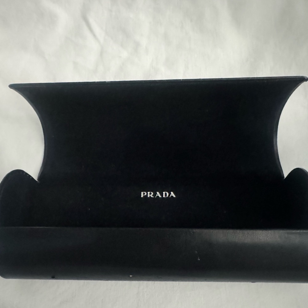 Prada Classic Black Eyewear Holder